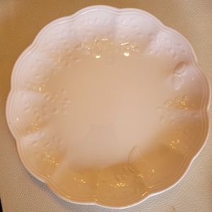 Lenox Butterfly Meadow Cloud 9” Pink Embossed Plate